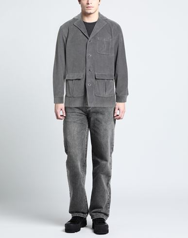 Man Jacket Grey Size L Cotton