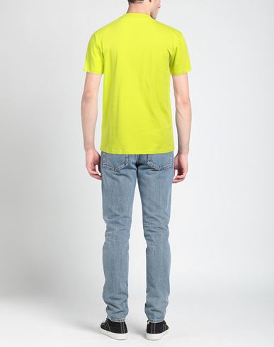 Man T-shirt Acid green