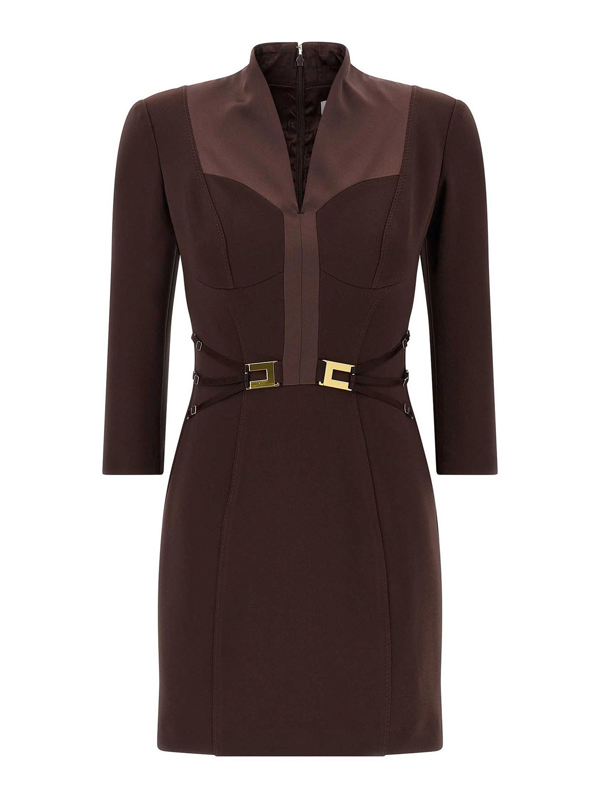 Logo Dress With Elastic Bands