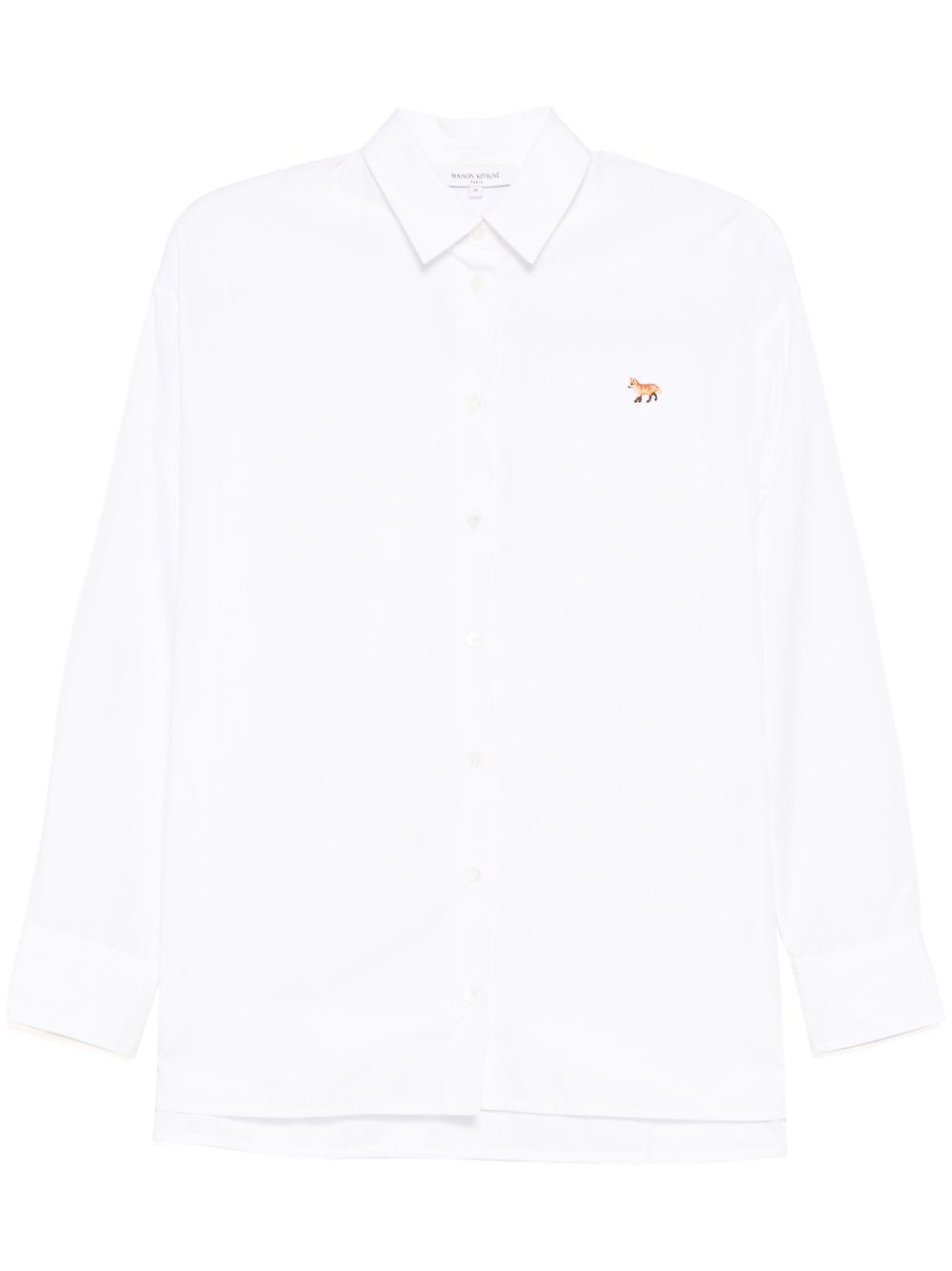 Baby Fox Patch Classic shirt - White