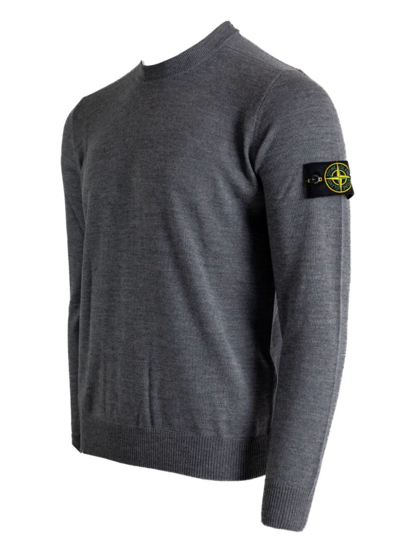 Lightweight Wool Crew Neck Pullover