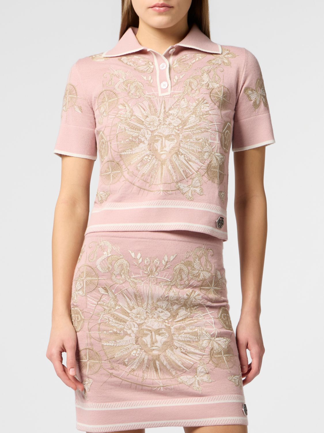 Polo Shirt Woman color Fuchsia