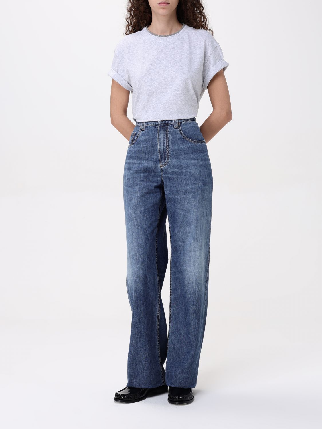 Jeans Woman color Blue