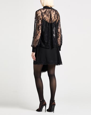 Woman Top Black Size 4 Polyamide