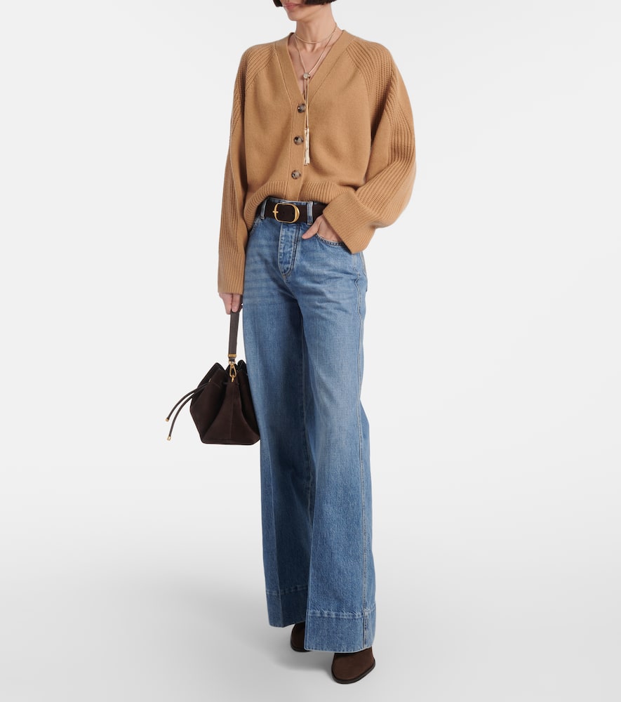 Wool and cashmere cardigan
