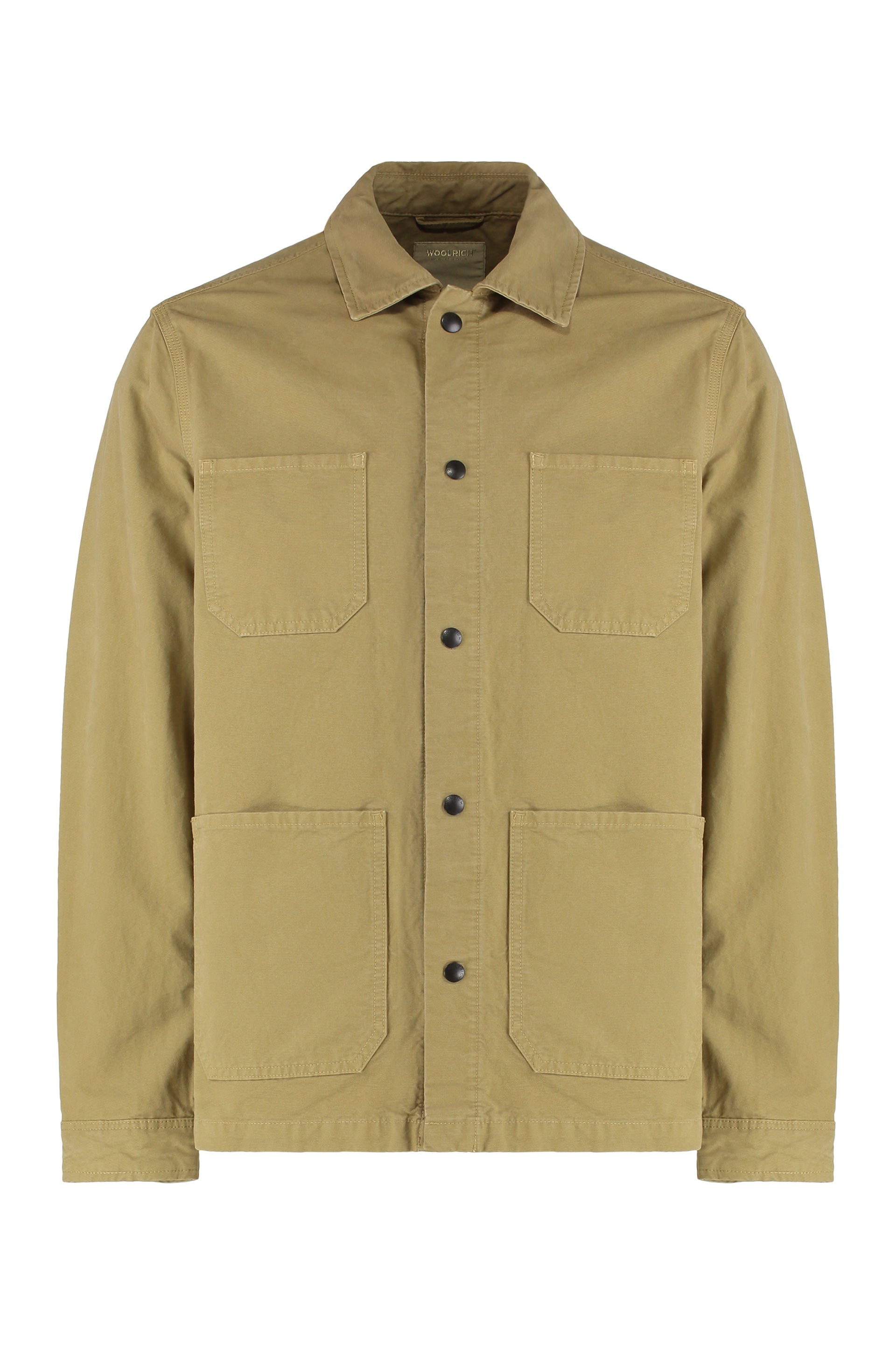 Cotton Overshirt — Green