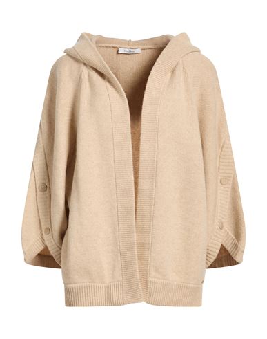 Woman Cardigan Beige Size S Wool, Cashmere