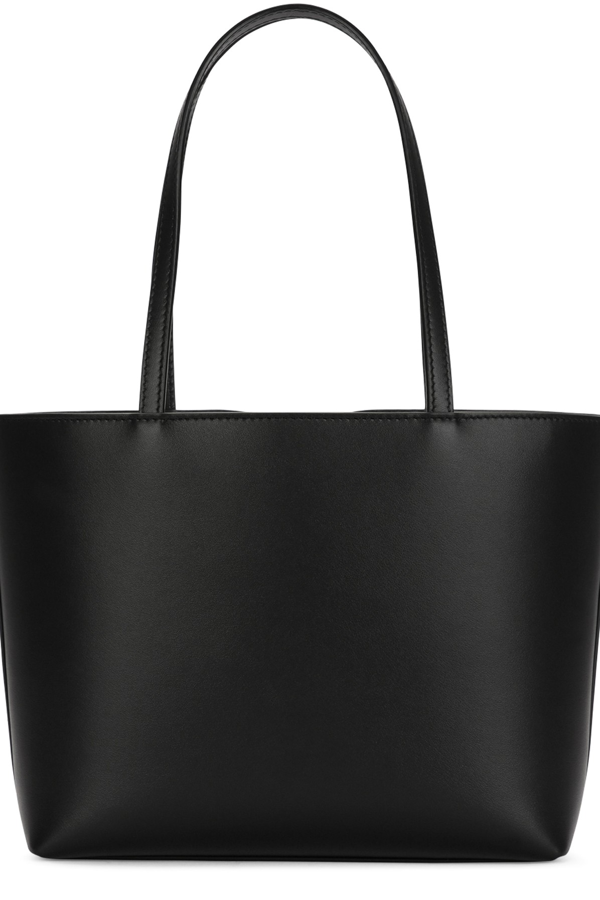 돌체앤가바나 여성 DG 로고 카프 스킨 카메라 백 스몰 DXG73C7BBCK