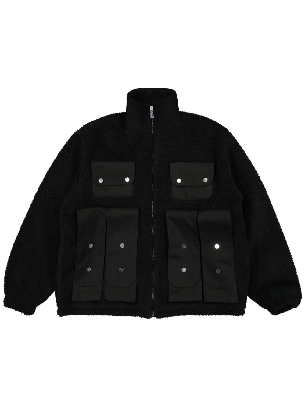 Bernt fleece jacket - Black