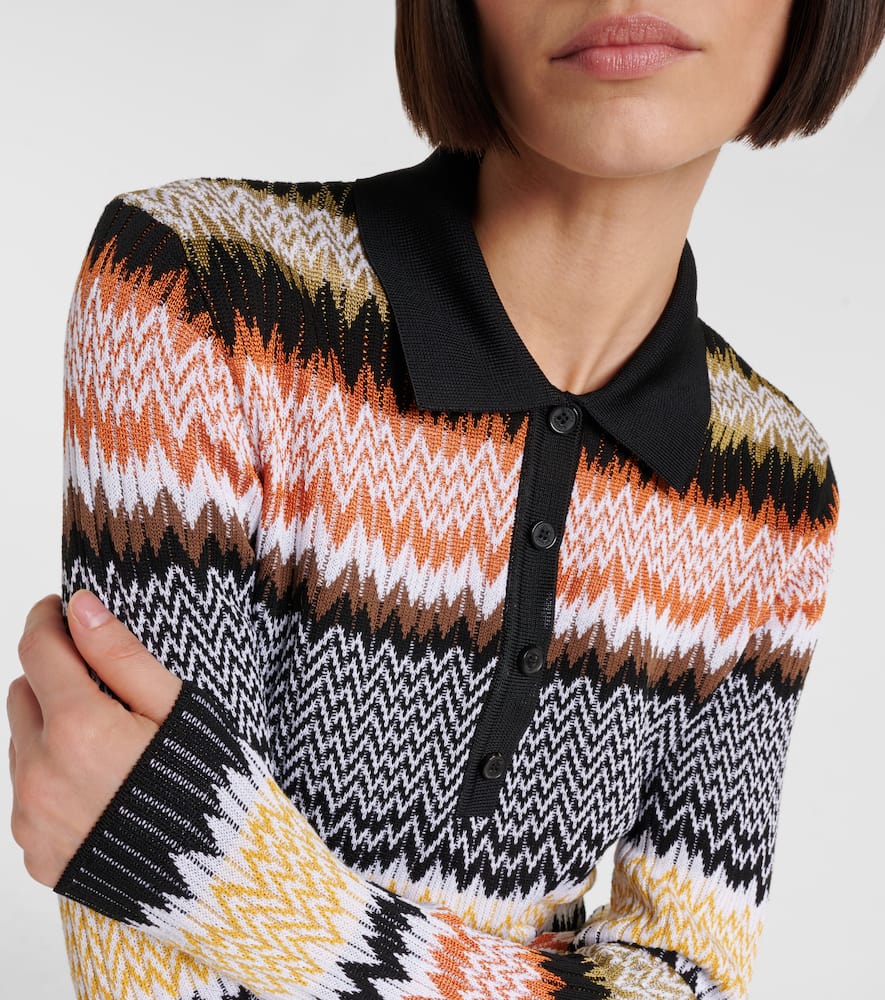 Missoni Zigzag polo sweater