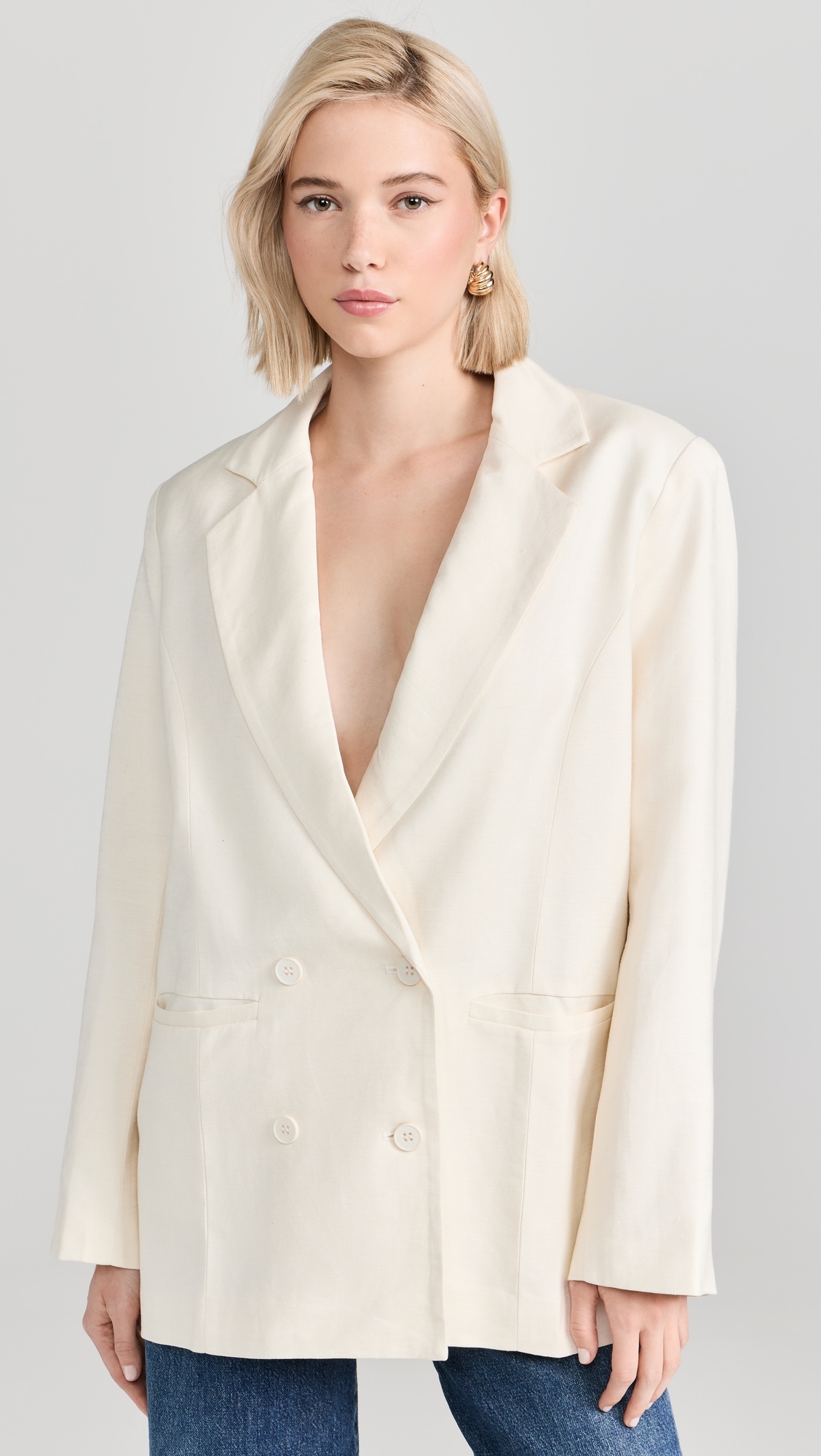 La Quinta Blazer Off White