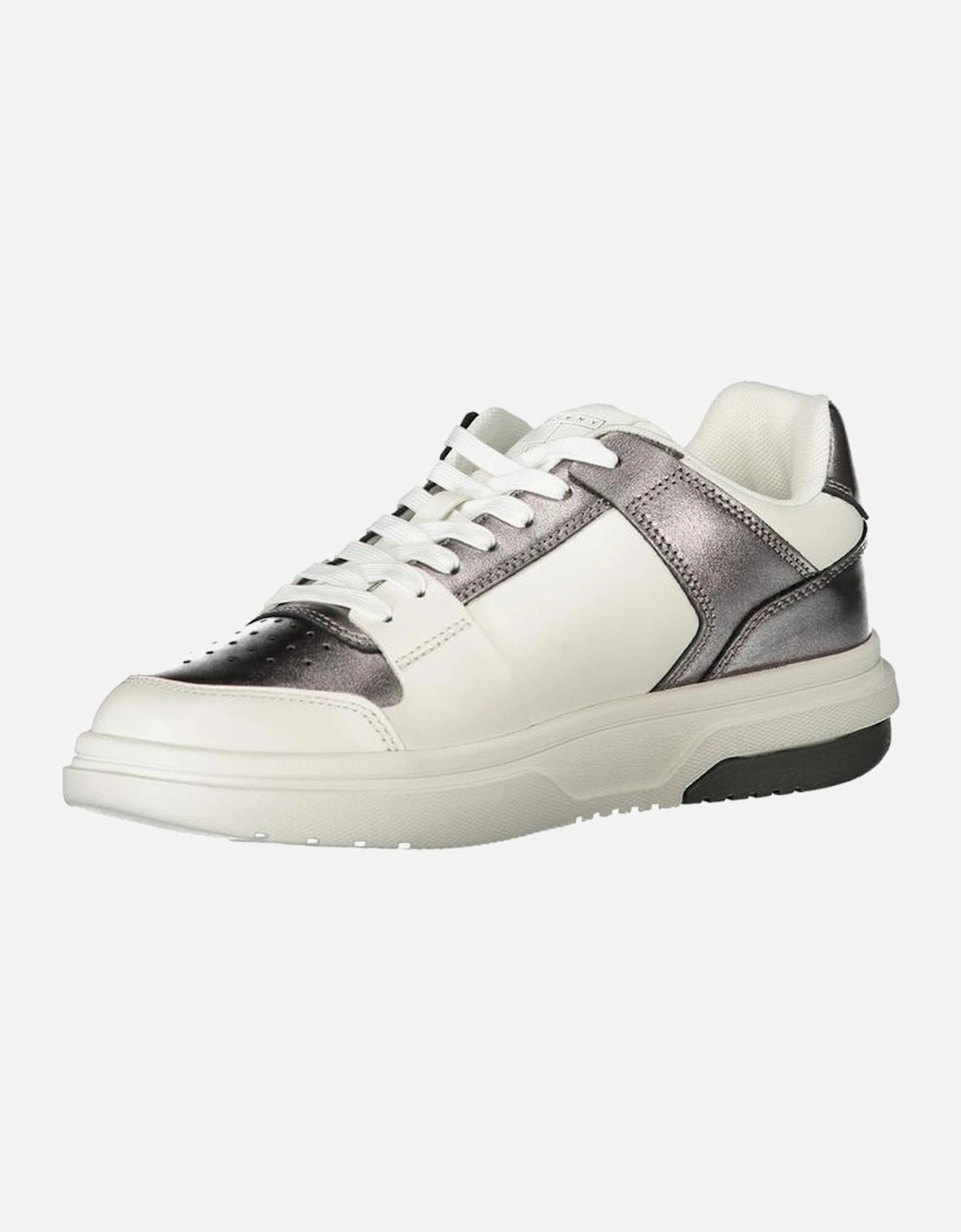 Tommy Hilfiger Women's White Polyester Sneaker Women - Size: 3.5