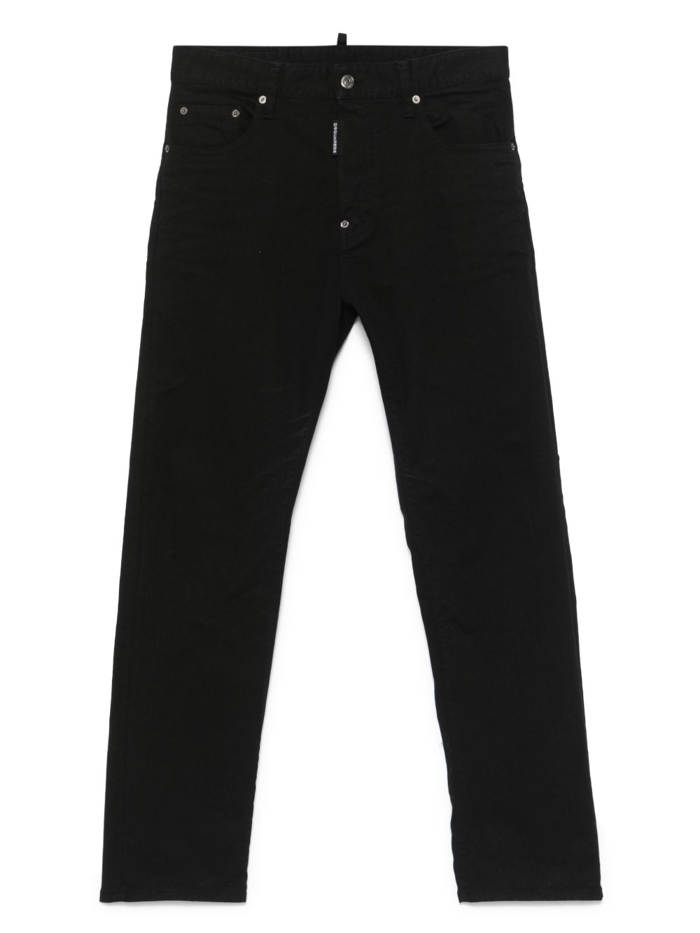 Stretch-cotton jeans - Black