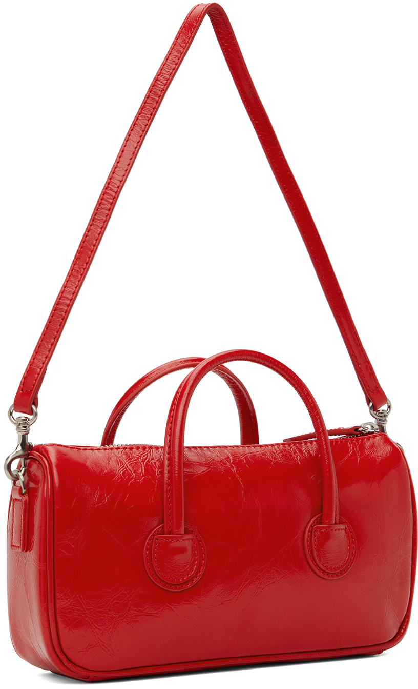 Marge Sherwood Red Zipper Small Bag