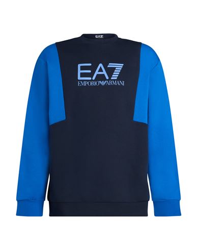 Man Sweatshirt Midnight blue Size XL Cotton, Polyester, Elastane