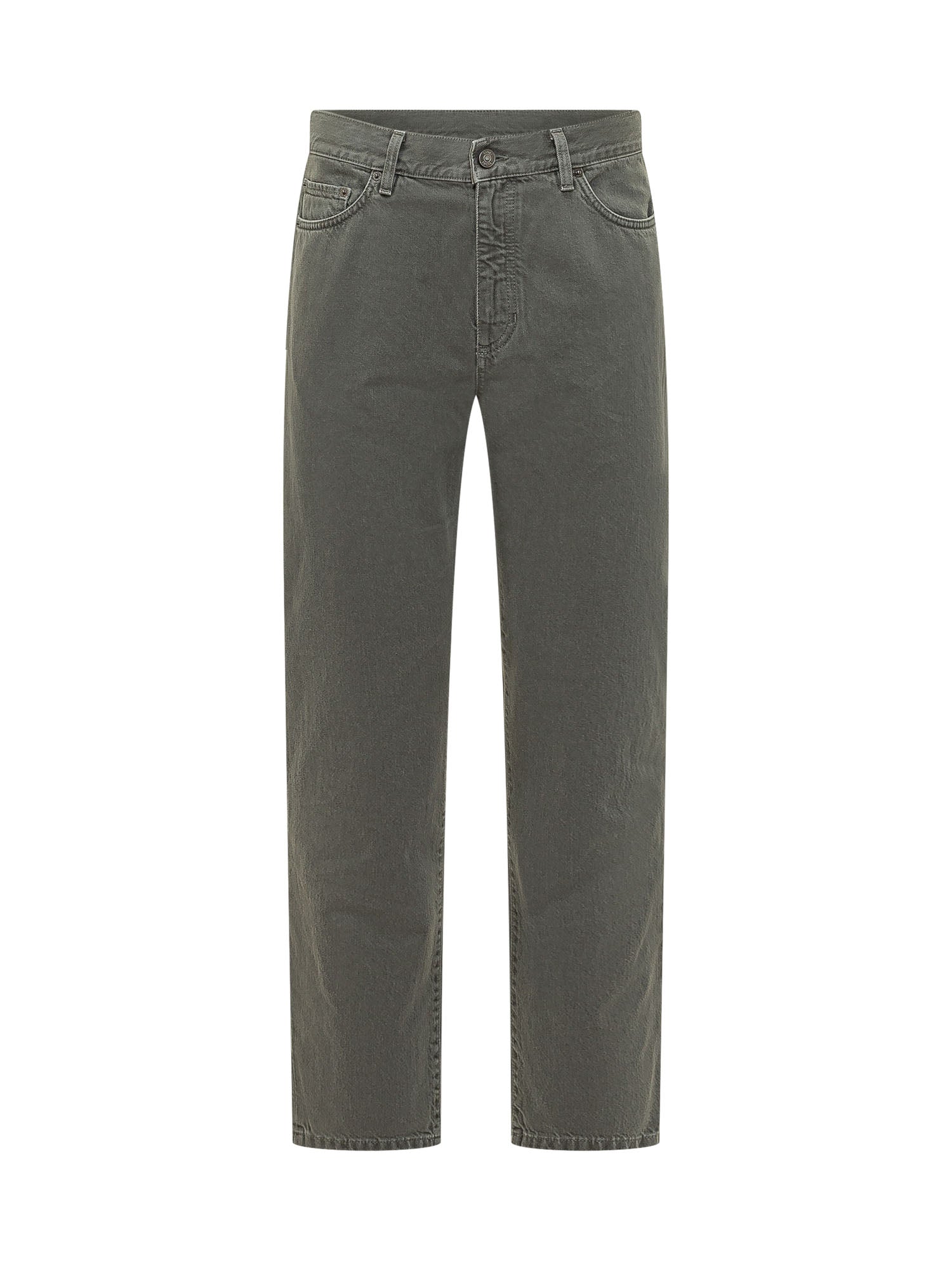 Straight Leg Five Pocket Trousers
