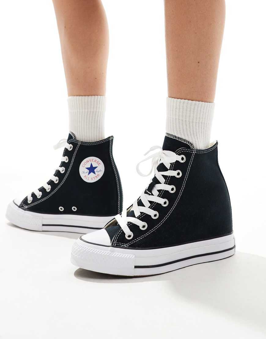 Chuck Taylor All Star Classic Wedge Platform sneaker in black