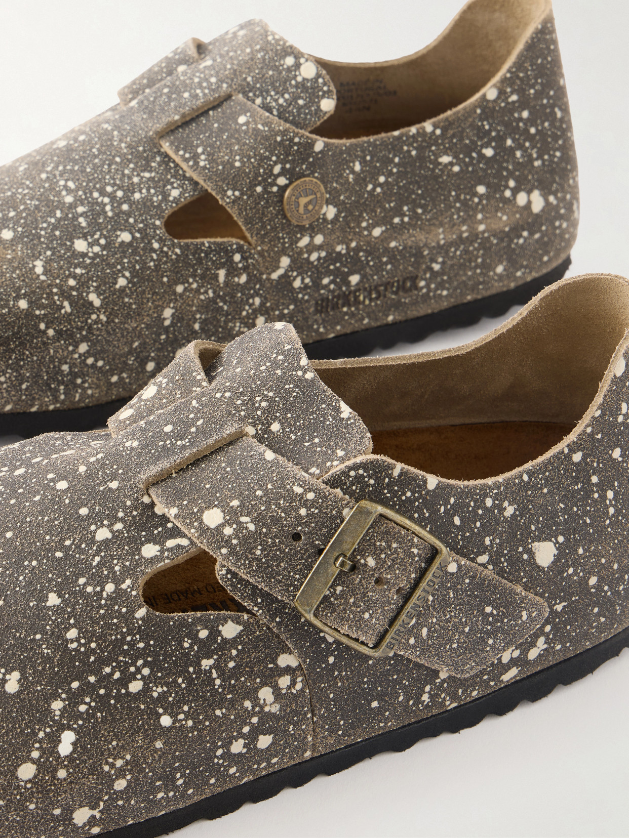+ Stfm London Leather Clogs - Brown