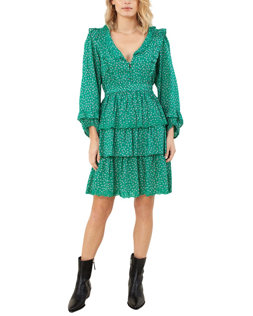 Printed Tiered Dress