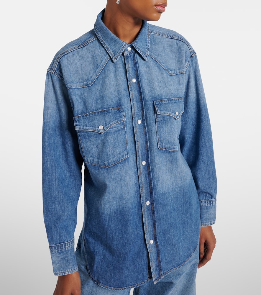 Kayla denim shirt