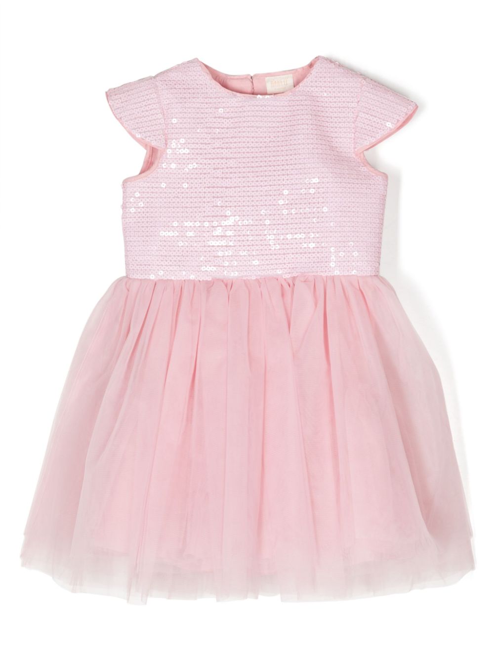 Belle sequin-embellished dress - Pink
