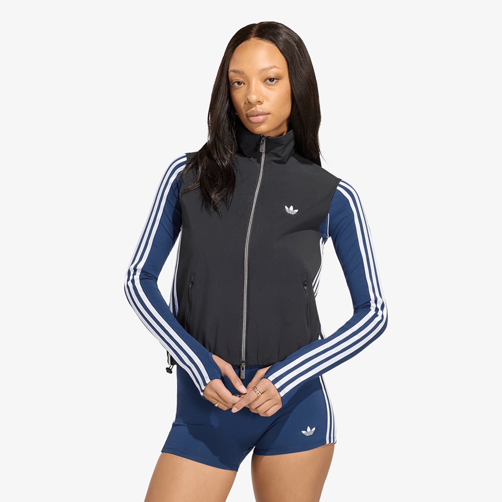 Sweatshirt adidas Adilenium 5.0 Sleeveless Track Top Black