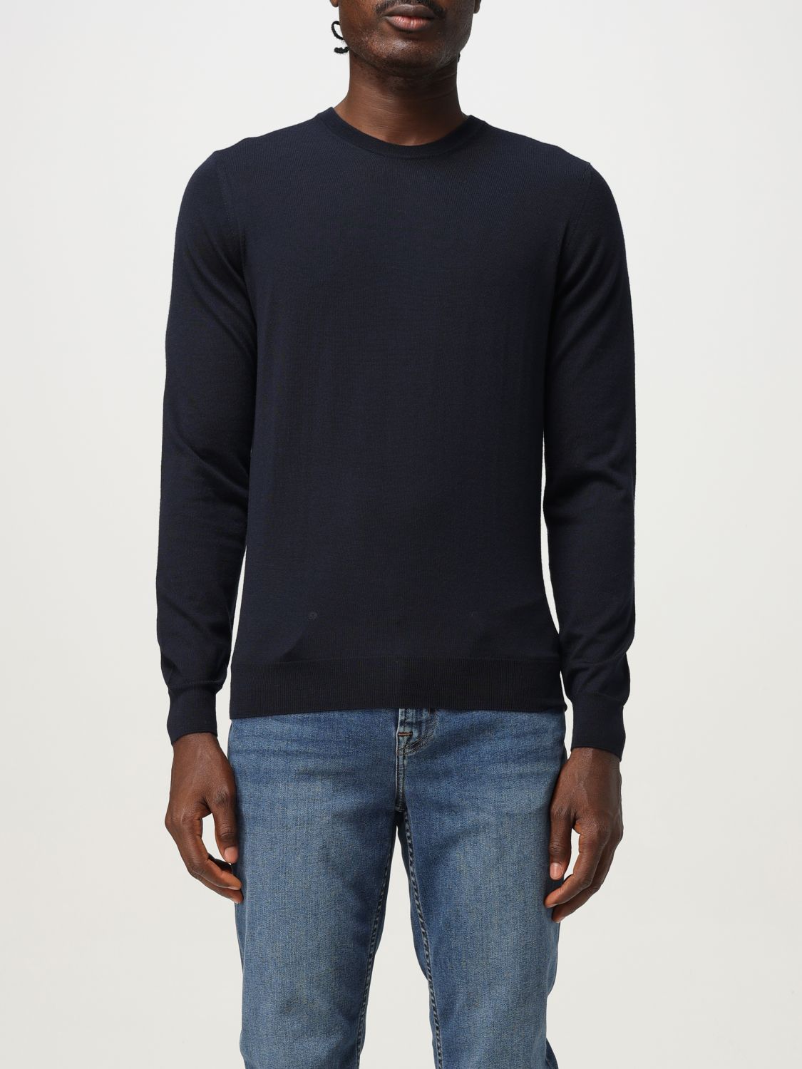 Sweater Men color Navy