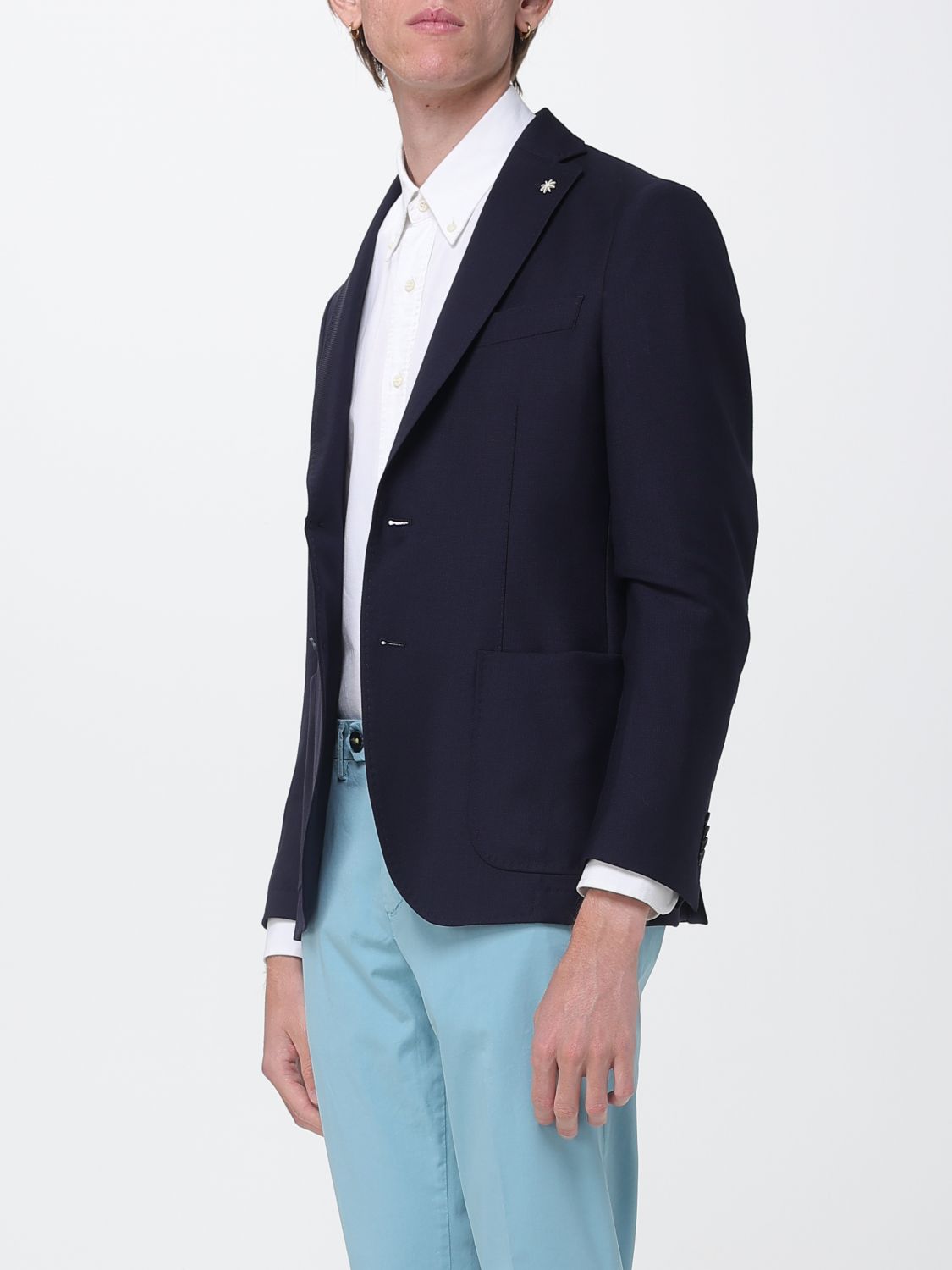 Jacket Men color Blue