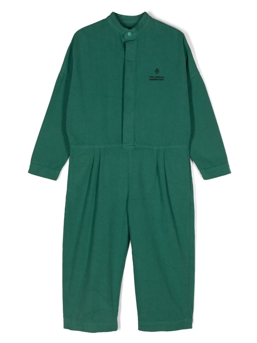 Grasshopper logo-embroidered jumpsuit - Green