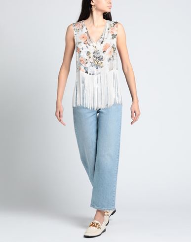 Woman Top Off white Size 6 Viscose