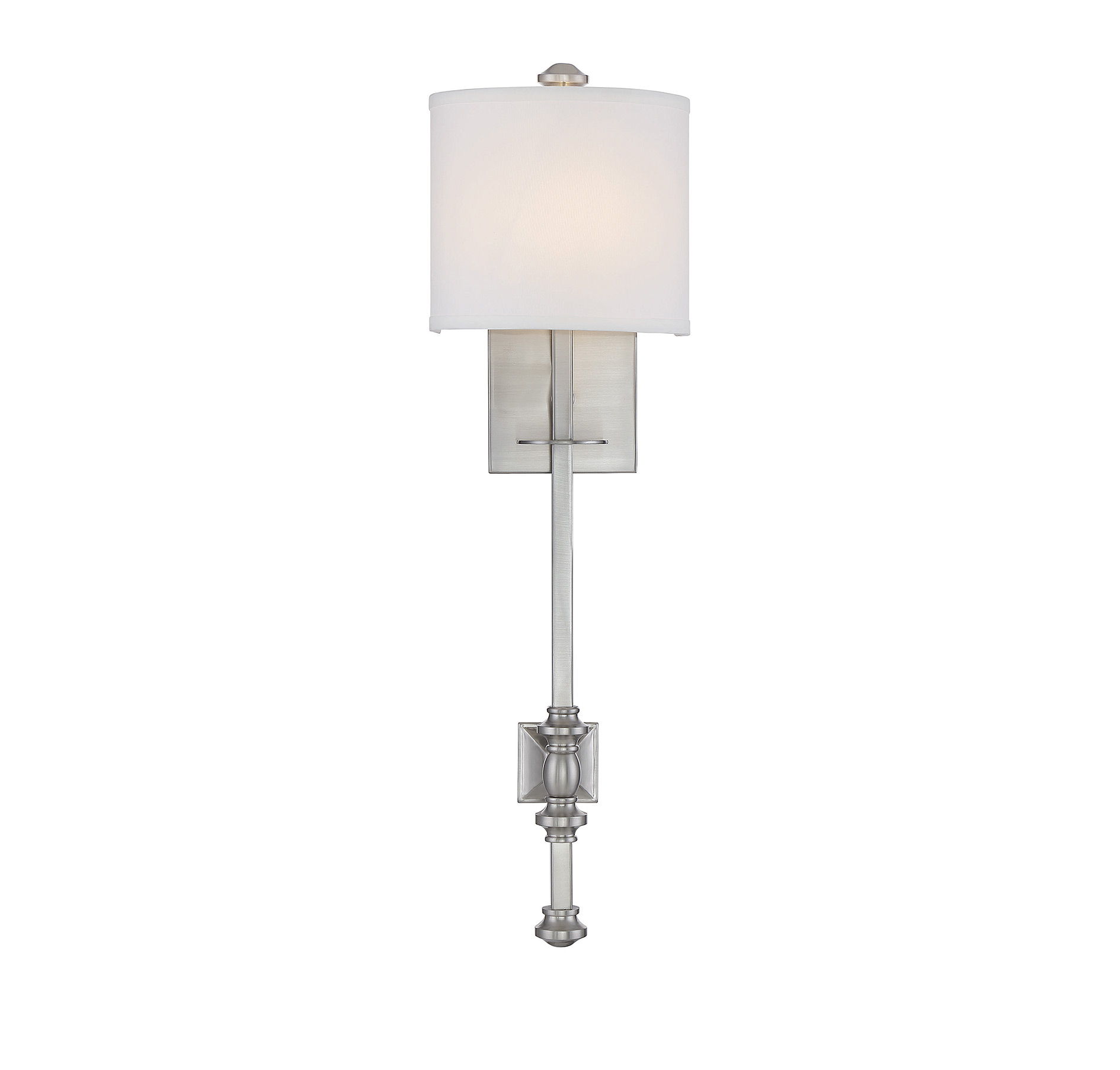 Savoy House Devon by Brian Thomas 1-Light Sconce in Satin Nickel - 9-7140-1-SN