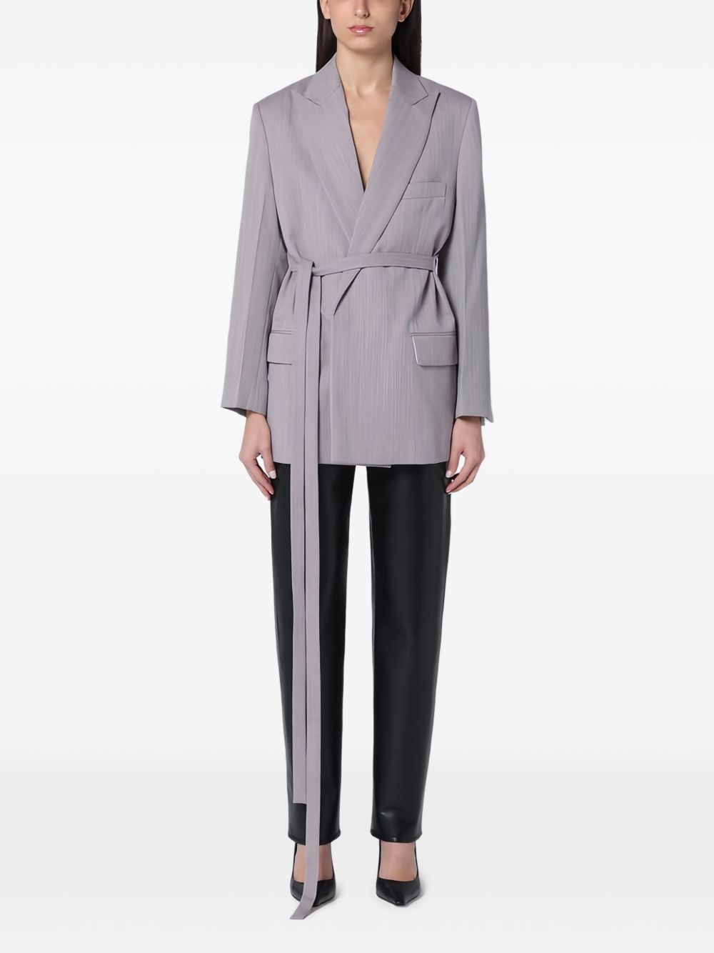 Victoria Beckham wool jacket - Grey