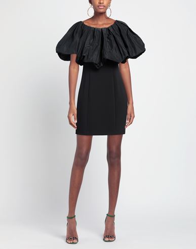 Woman Mini dress Black Size 4 Polyester, Elastane