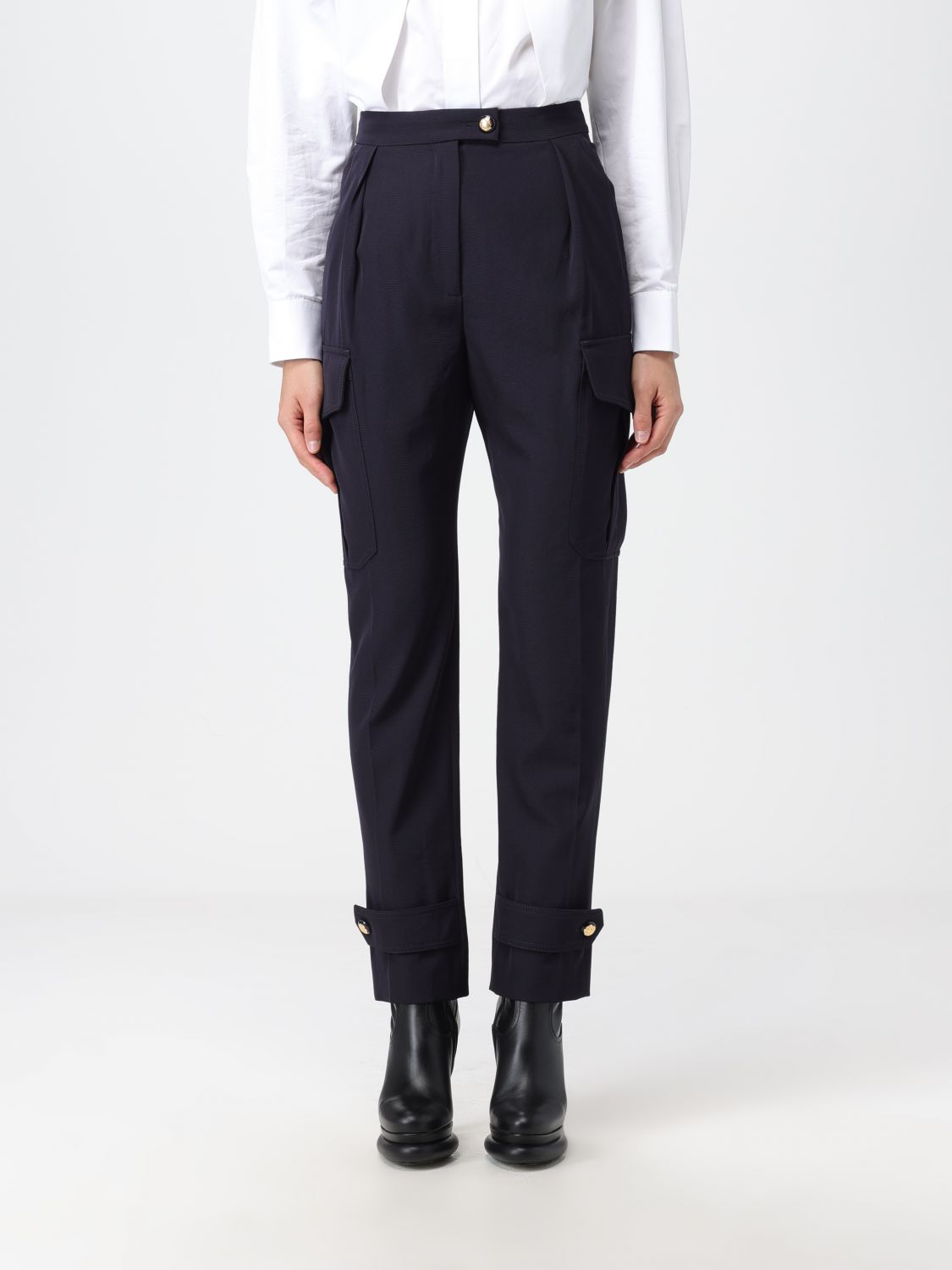 Pants Woman color Navy