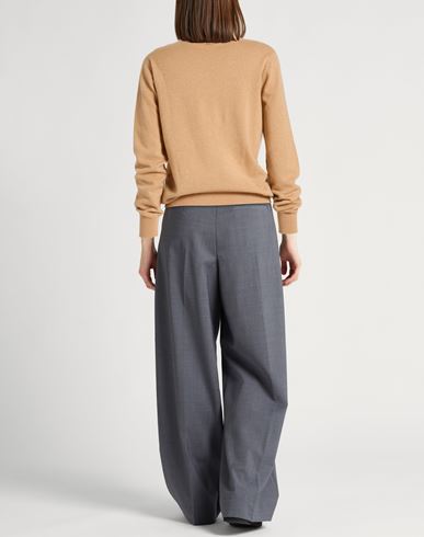 Woman Turtleneck Sand Size M Cashmere, Metal
