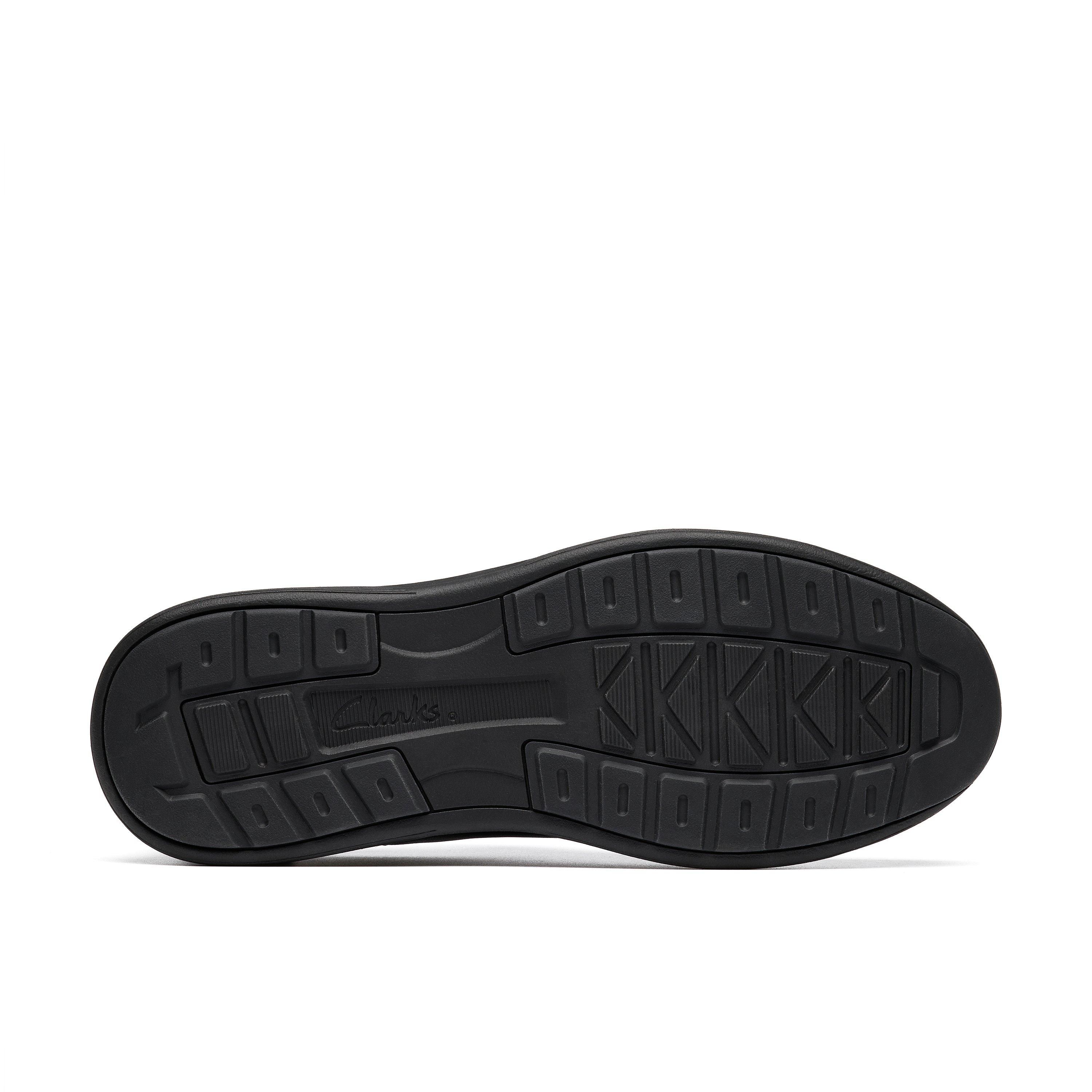 Clarks Men's Craftwell Lace Black Leather Lace Up | : 9.5/Wide Fit