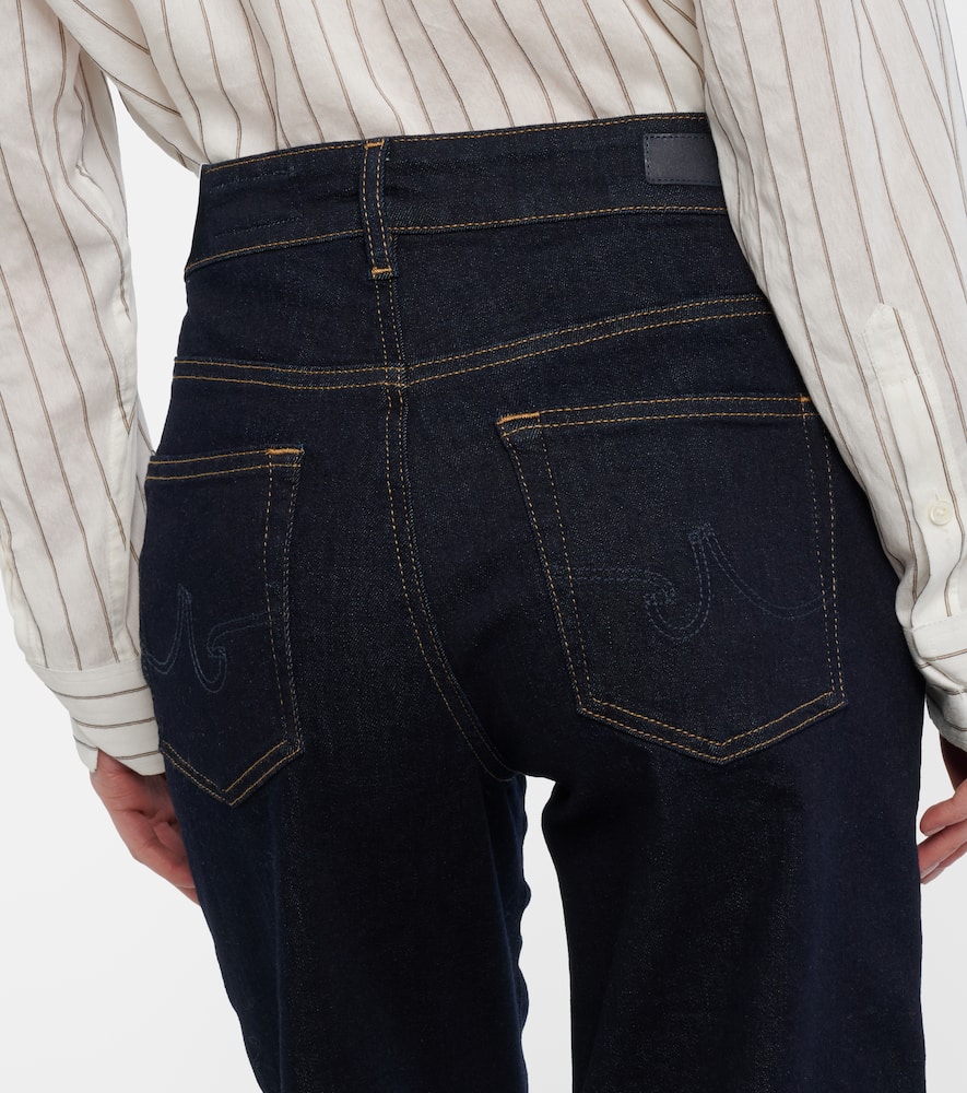 Saige cropped wide-leg jeans