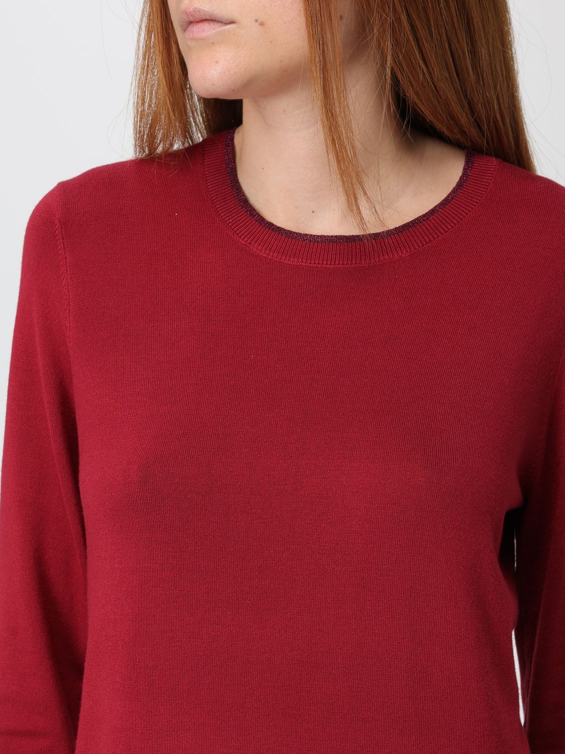 Sweater Woman color Ruby