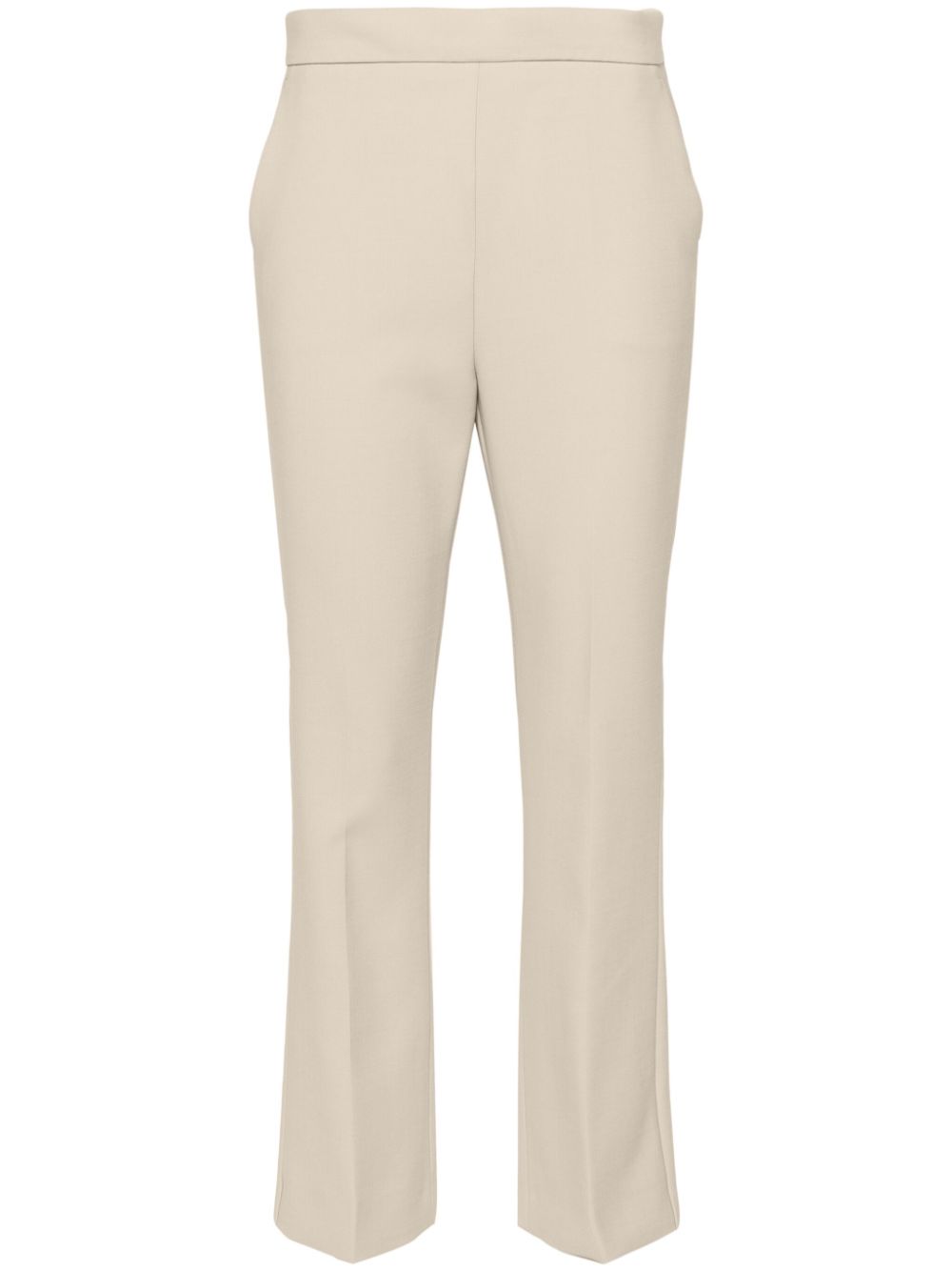 Nepeta high-waist tailored trousers - Black