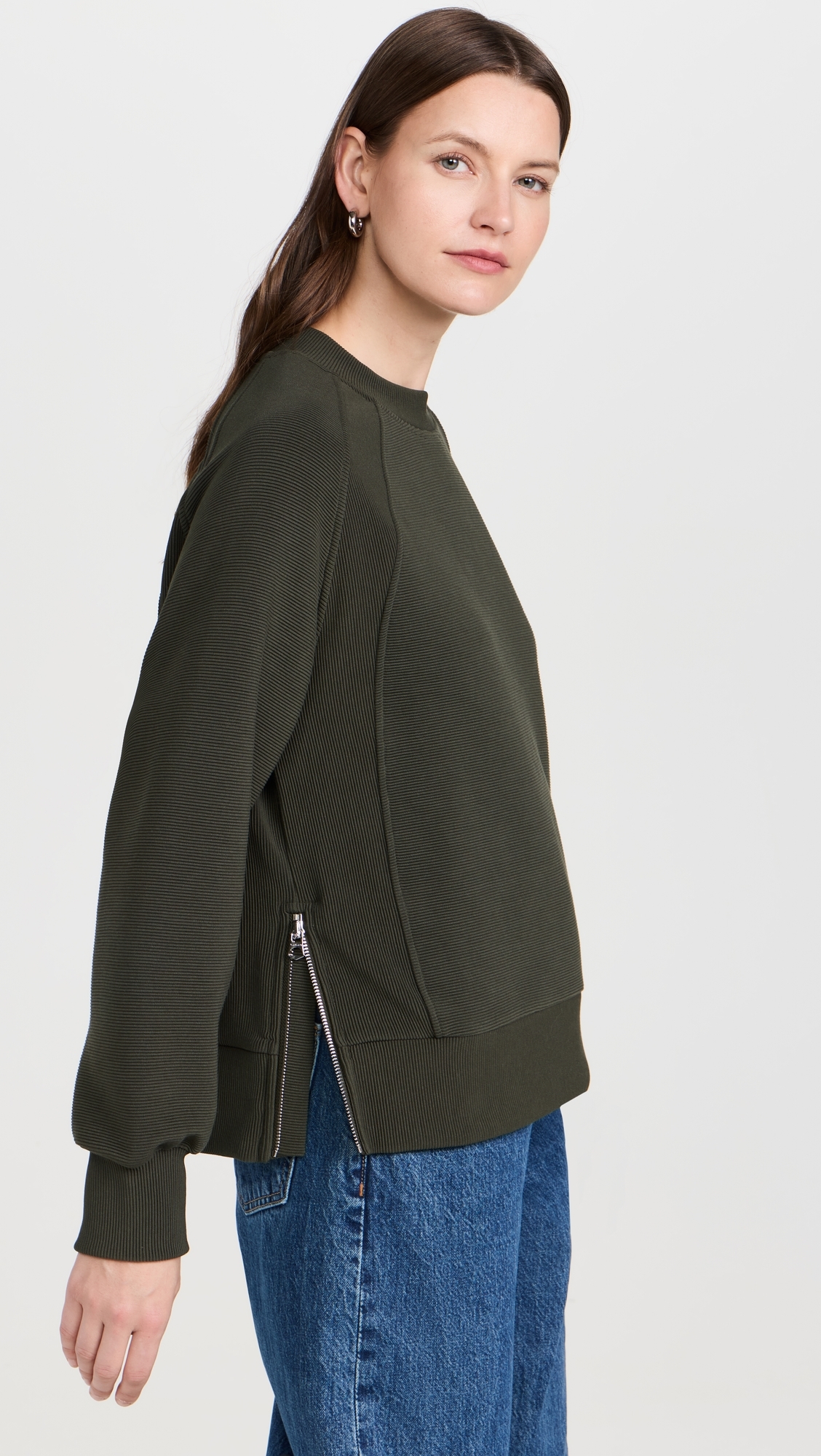 Goulding Sweatshirt Dark Resin Green