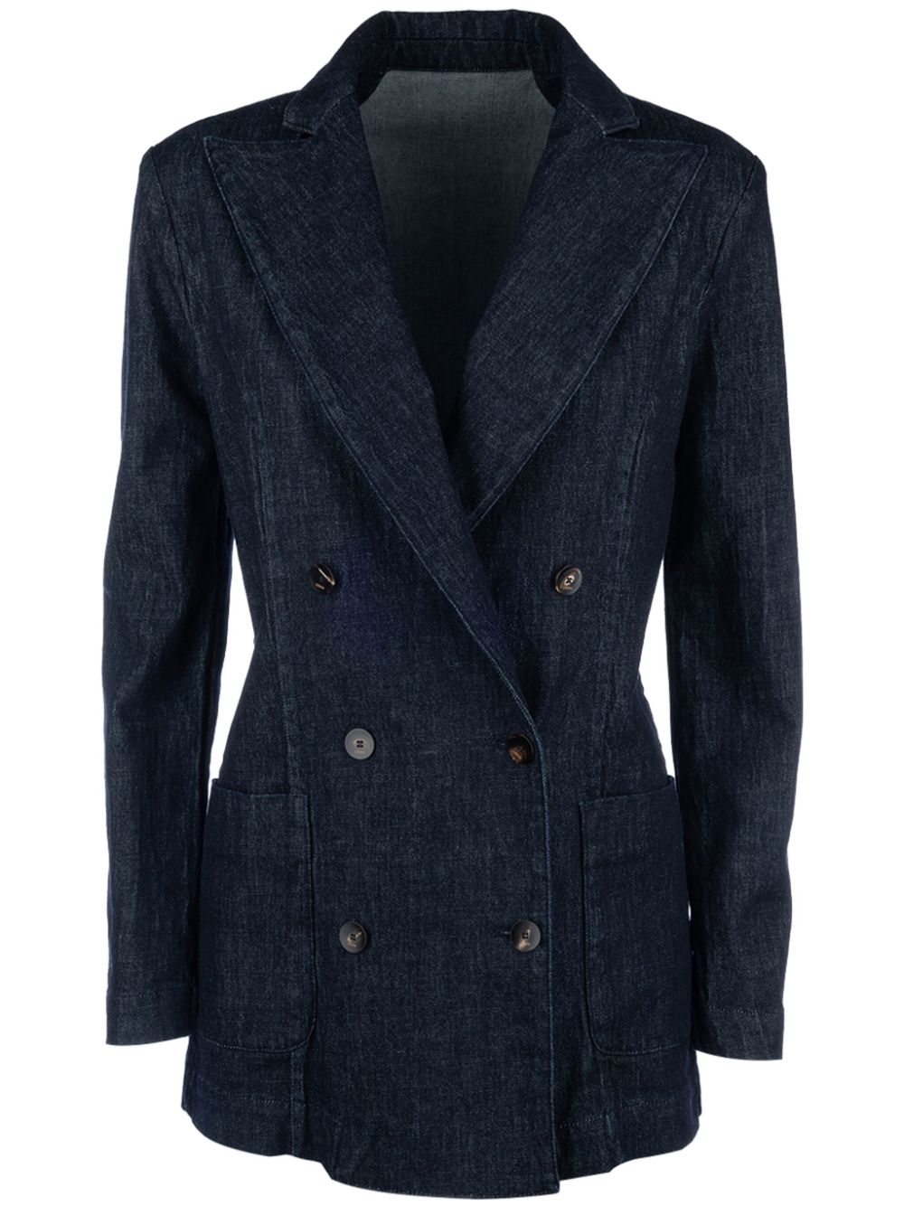 Double breasted jacket set - Blue