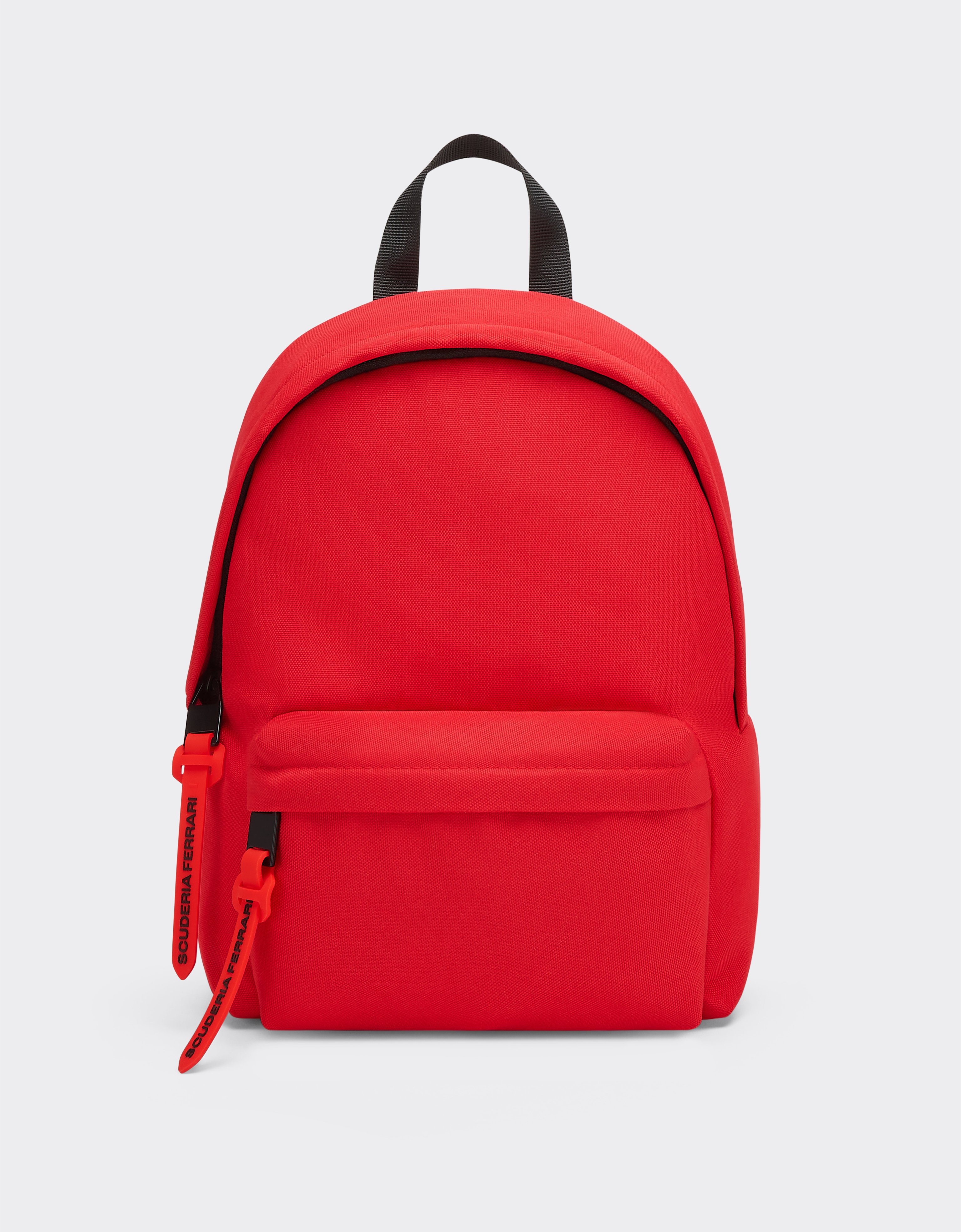 Mini technical fabric backpack with Scudetto