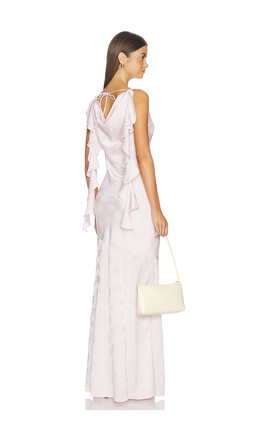 ROTATE Maxi Waterfall Dress in Orchid Ice. 34 also , 36, 38, 40, 42