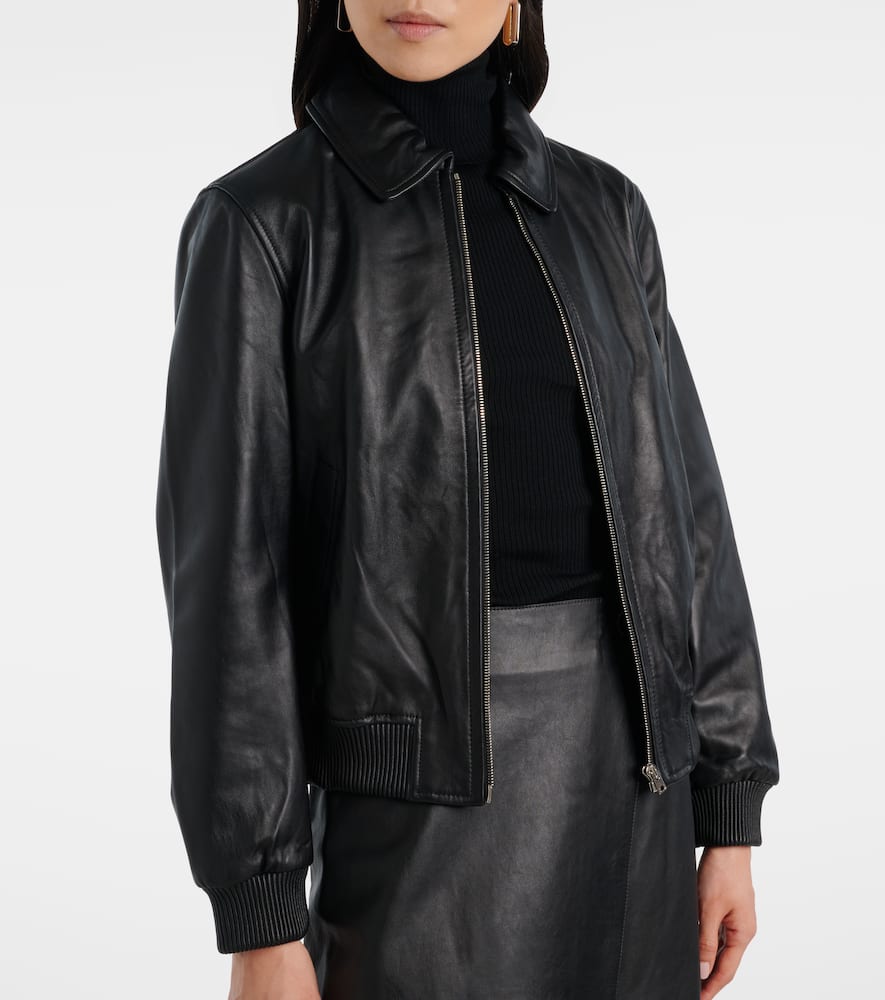 Leather jacket