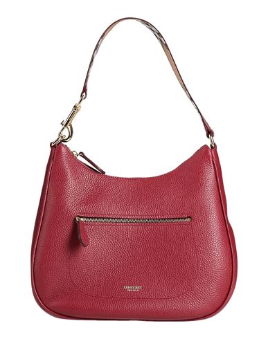 Woman Handbag Burgundy Size
