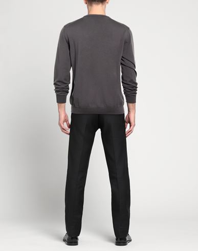 Man Sweater Charcoal Size 44 Merino Wool