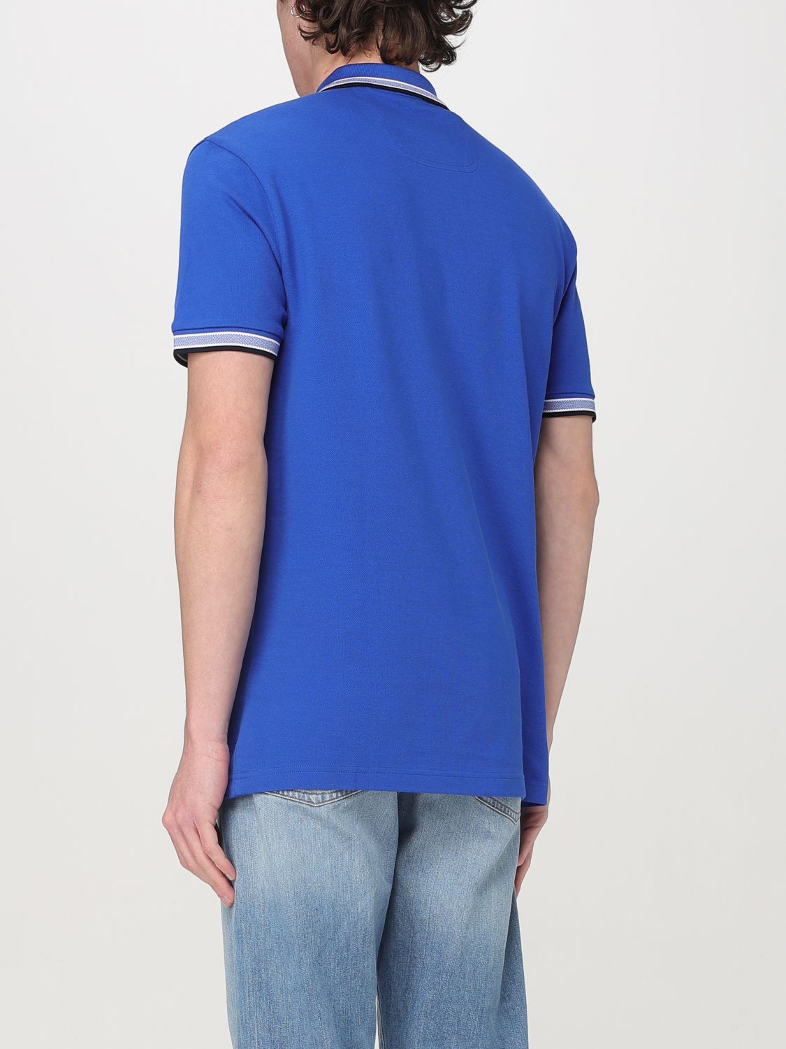 Polo Shirt Men color Navy