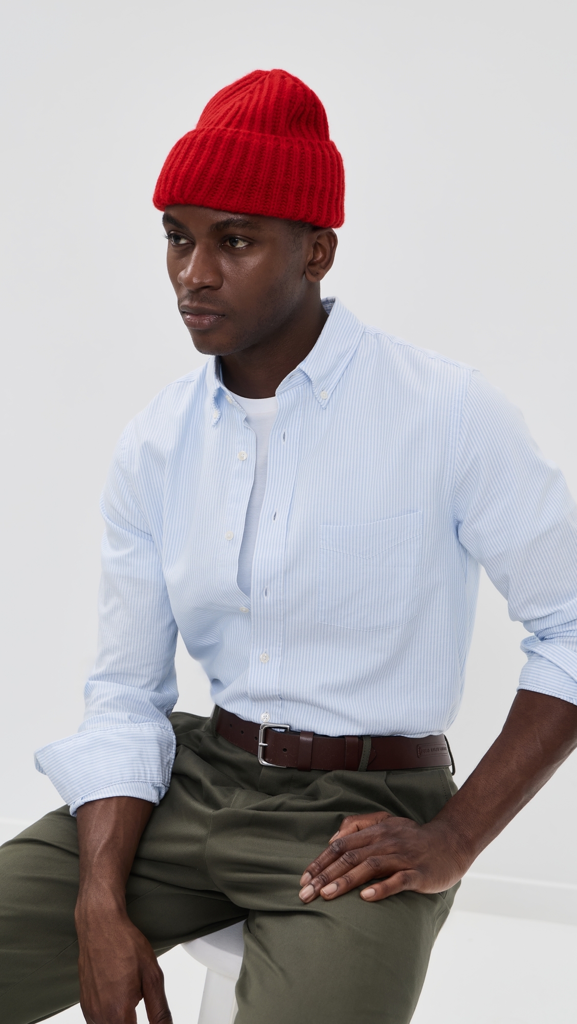 The Cousteau Beanie Red One Size