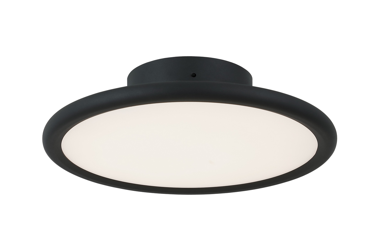 Matte Black LED Wall Sconce Ceiling Mount from the Piper Collection