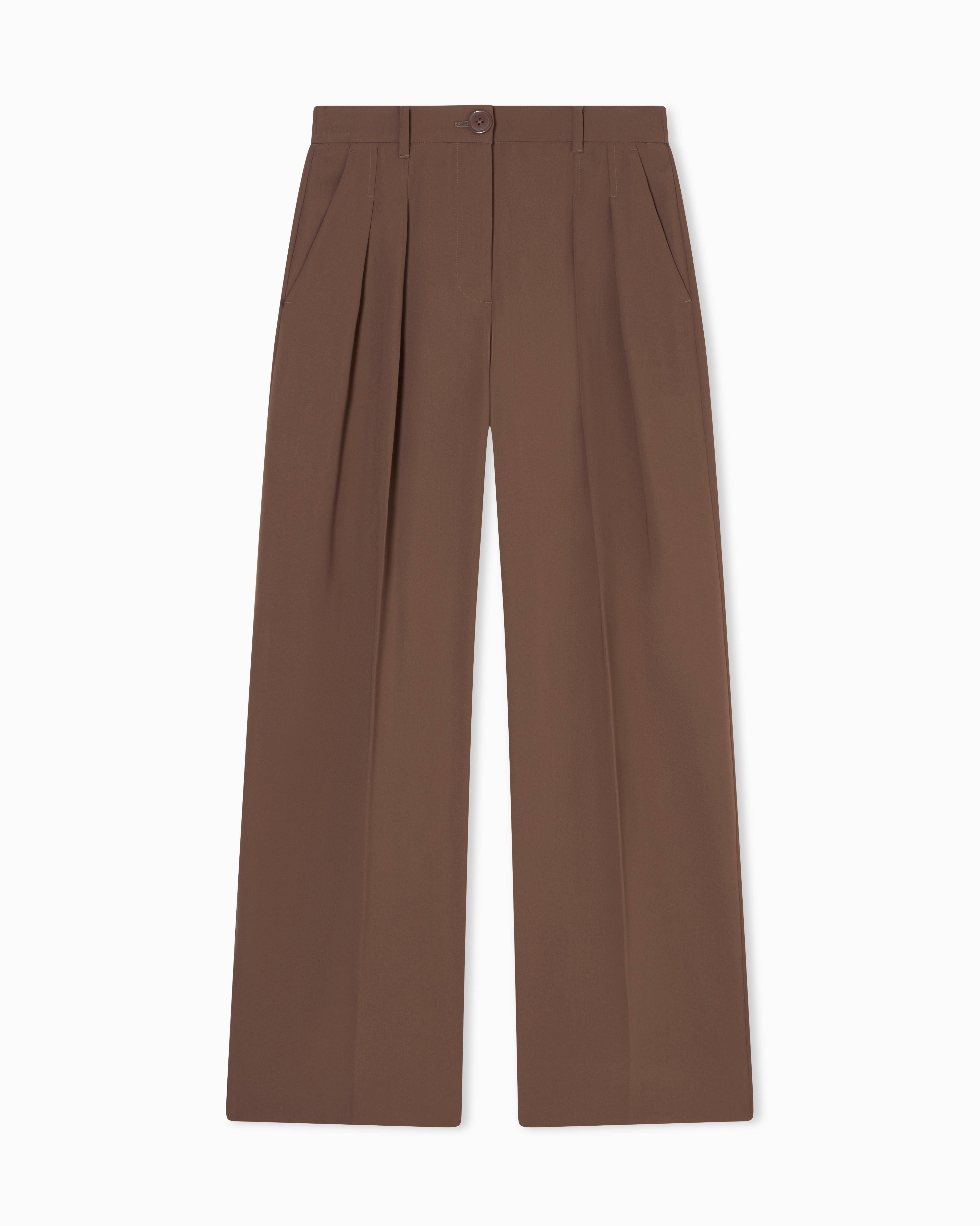 Classic Trousers in Recycled Heavy Georgette
